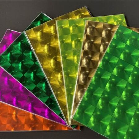 Aanbieding metallic spiegel folie pakketten, 84 sheets, 15x21,5 cm €9,75