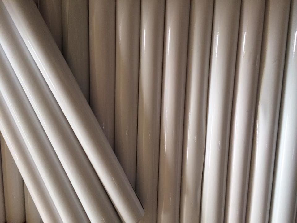 Servettenfolie, 1 rolletje, ca. 60x30 cm, wit met witte achterkant