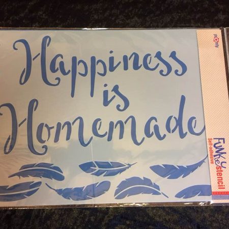 Text happiness, A3 formaat
