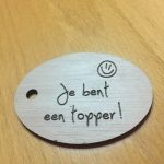 Je bent een topper!