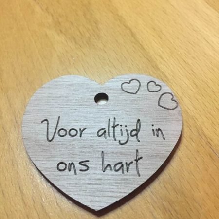 Voor altijd in ons hart