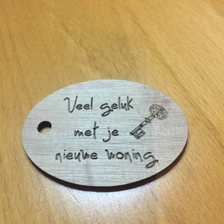 Veel geluk met je nieuwe woning