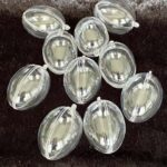 Plexiglas paasei, 10 stuks, dubbel, ca. 6 cm groot