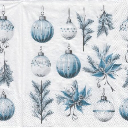 11150 - 5 servetten, blauw