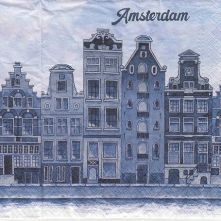 11185 - 5 servetten Amsterdam